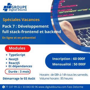 Développement Full Stack